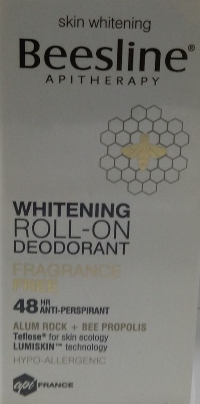 Beesline Whitening Roll-on Deodorant Fragrance Free